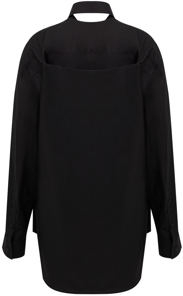 Balenciaga Suspended Effect Shirt Dress Divers