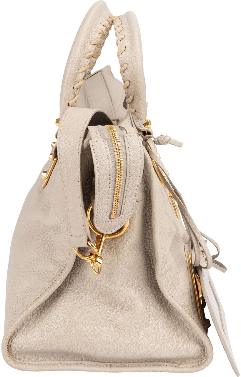 Balenciaga Balenciaga Beige Leather Giant City Handbag Divers