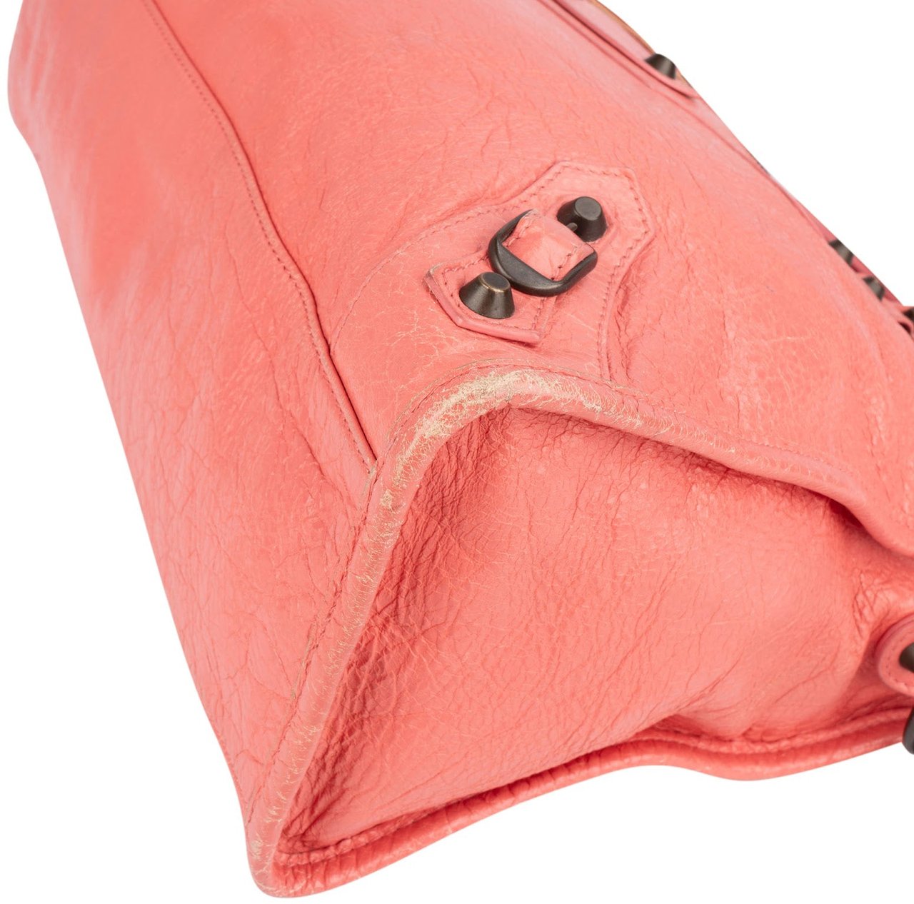 Balenciaga Balenciaga Pink Leather City Handbag Divers