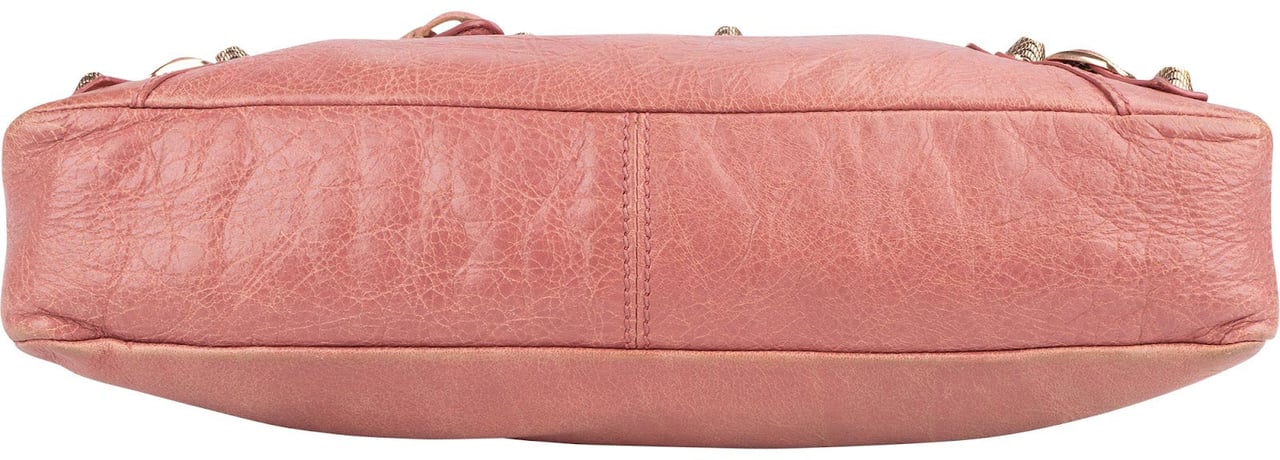 Balenciaga Pink Leather Small City Handbag Roze