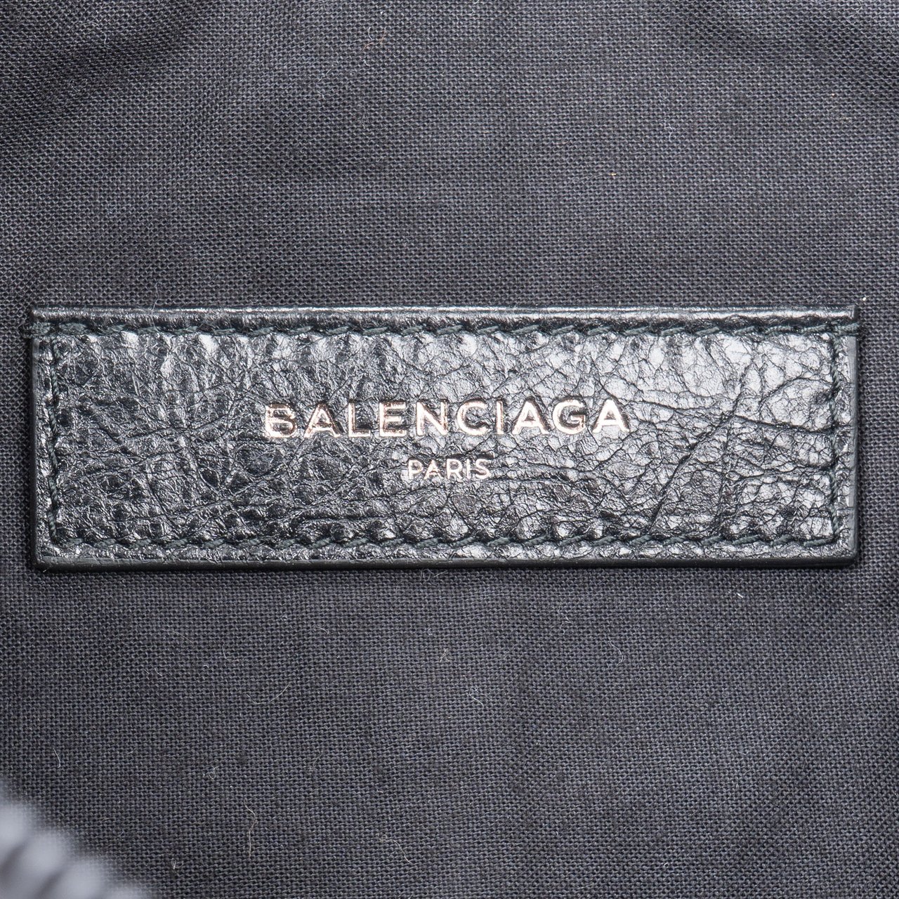 Balenciaga Balenciaga Black Leather City Clutch Divers