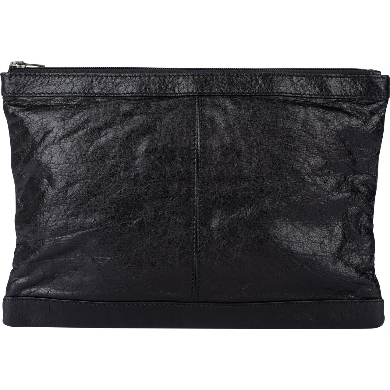 Balenciaga Balenciaga Black Leather City Clutch Divers