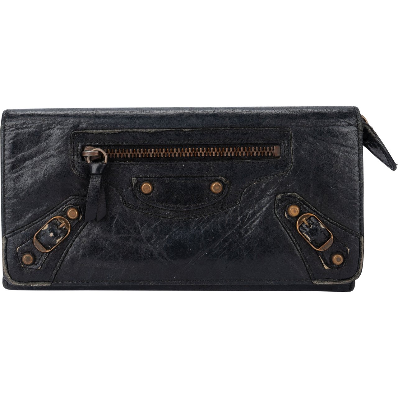 Balenciaga Balenciaga Leather City Handbag Wallet Divers