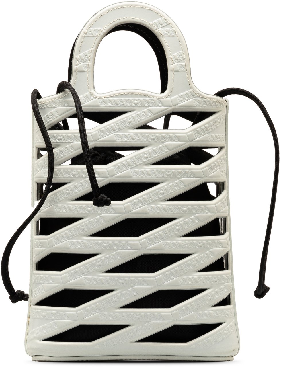 Balenciaga Neo Basket Phone Holder Wit