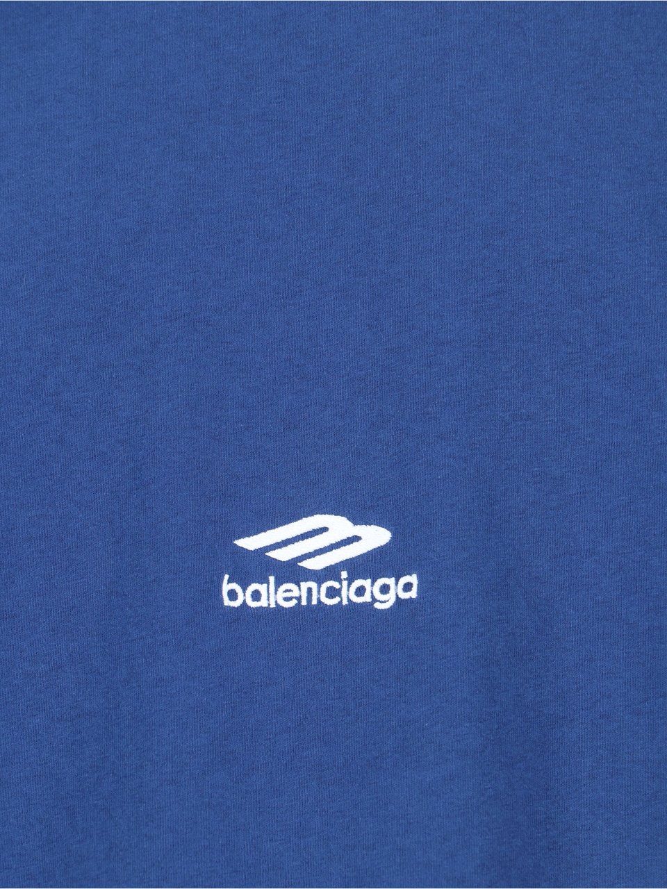 Balenciaga "3B Sports Icon" T-Shirt – Blue Neutraal