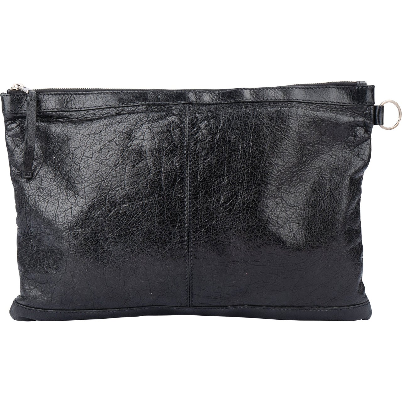 Balenciaga Balenciaga Black Leather City Clutch Divers