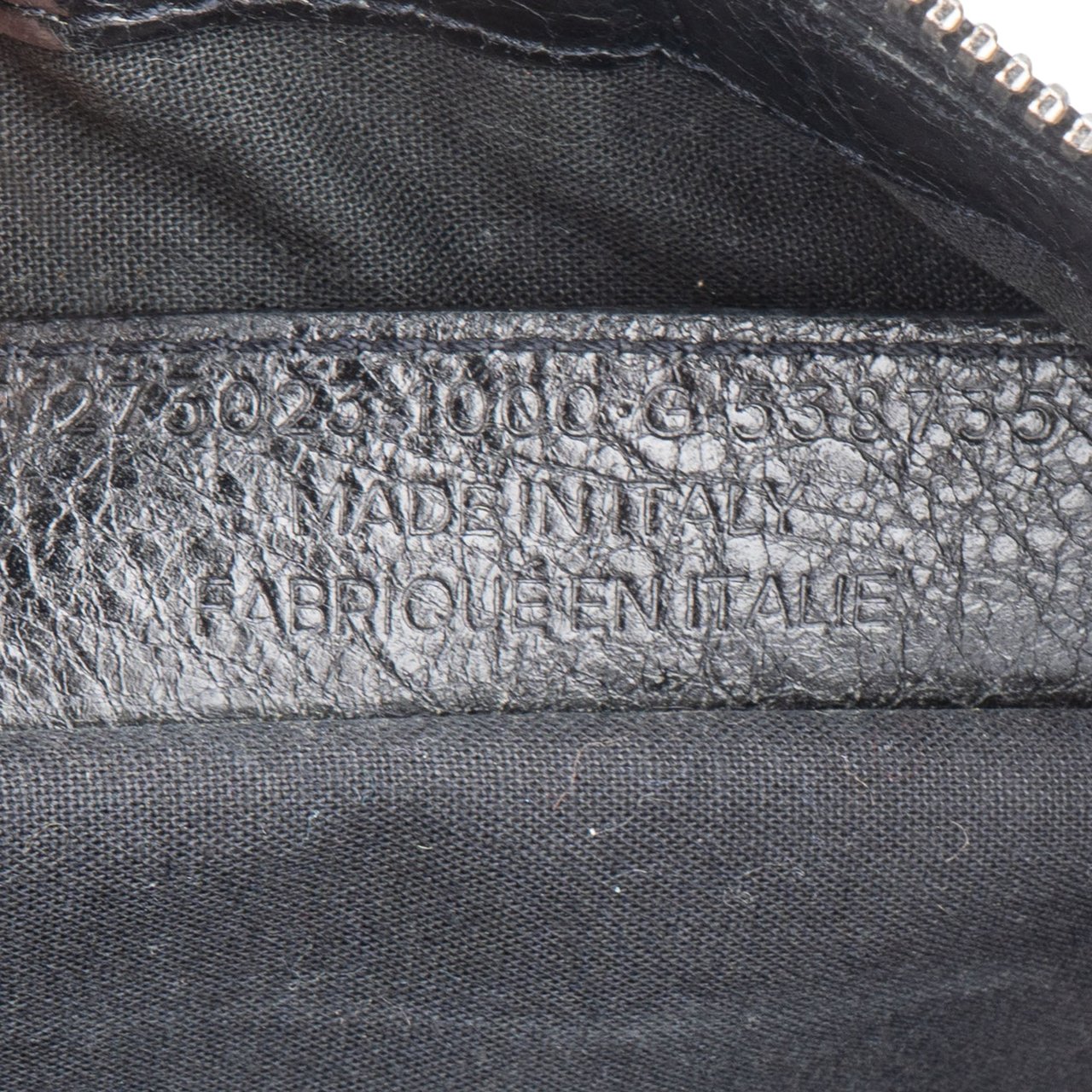 Balenciaga Balenciaga Black Leather City Clutch Divers