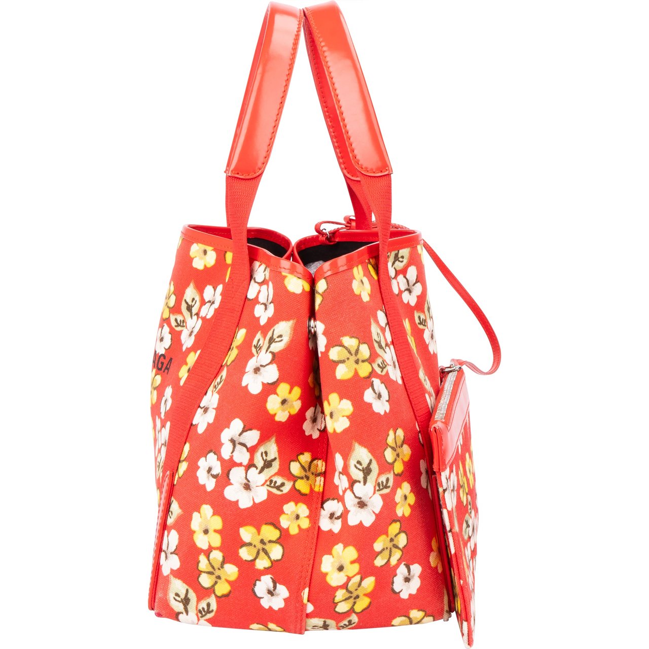 Balenciaga Balenciaga Cotton Floral Beach Cabas Handbag Divers