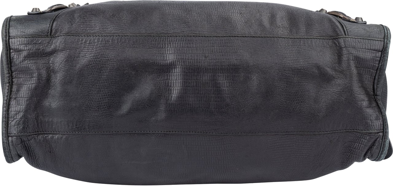 Balenciaga Balenciaga Black Leather Limited Fyrst 10th Anniversary City Handbag Divers