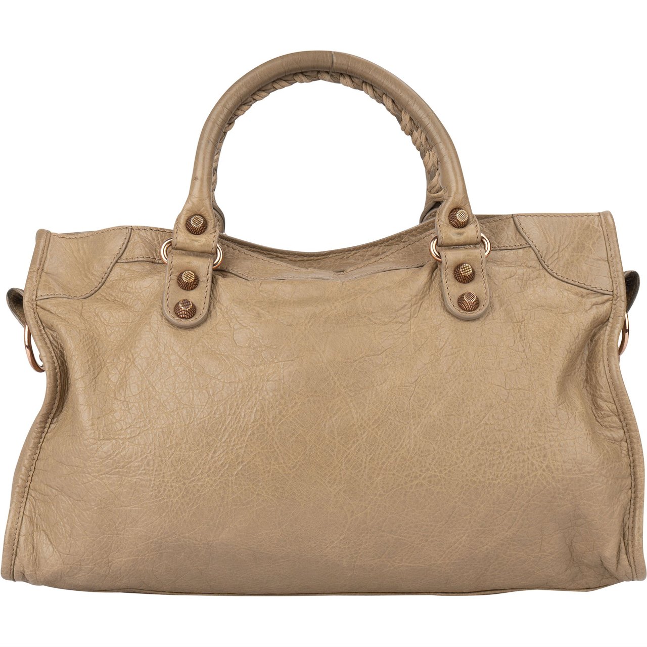 Balenciaga Balenciaga Leather Giant City Handbag Divers
