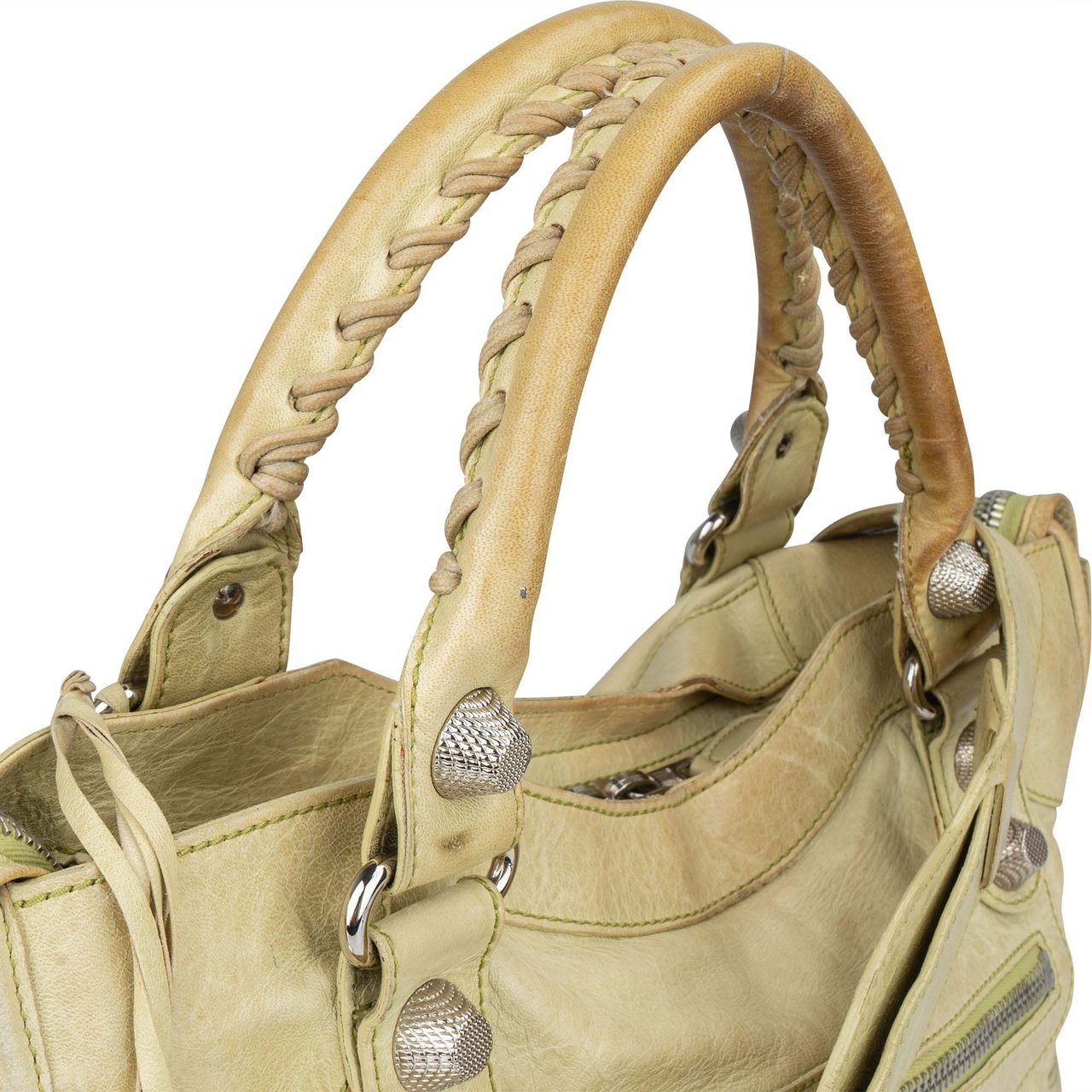 Balenciaga Balenciaga Leather City Handbag Divers