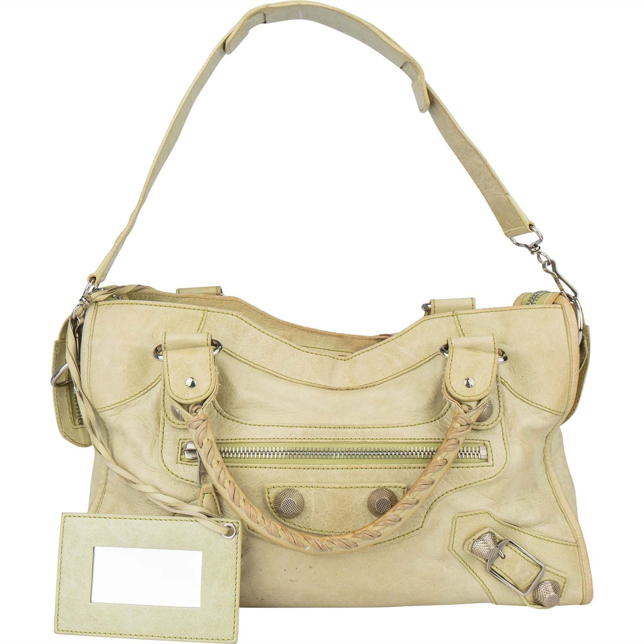 Balenciaga Balenciaga Leather City Handbag Divers