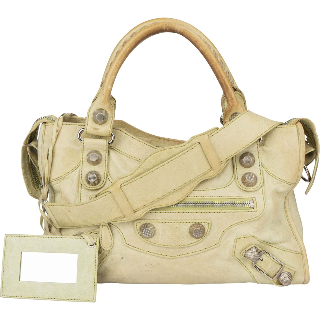 Balenciaga Balenciaga Leather City Handbag Divers