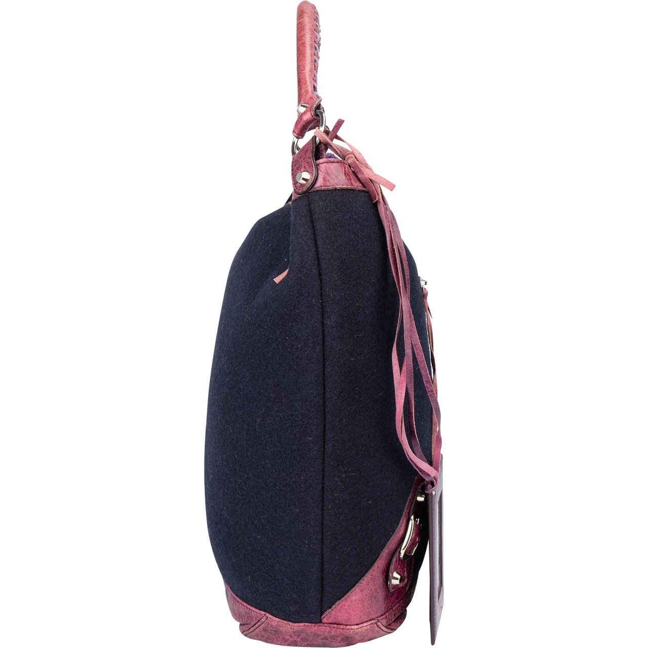 Balenciaga Balenciaga Wool City Handbag Divers