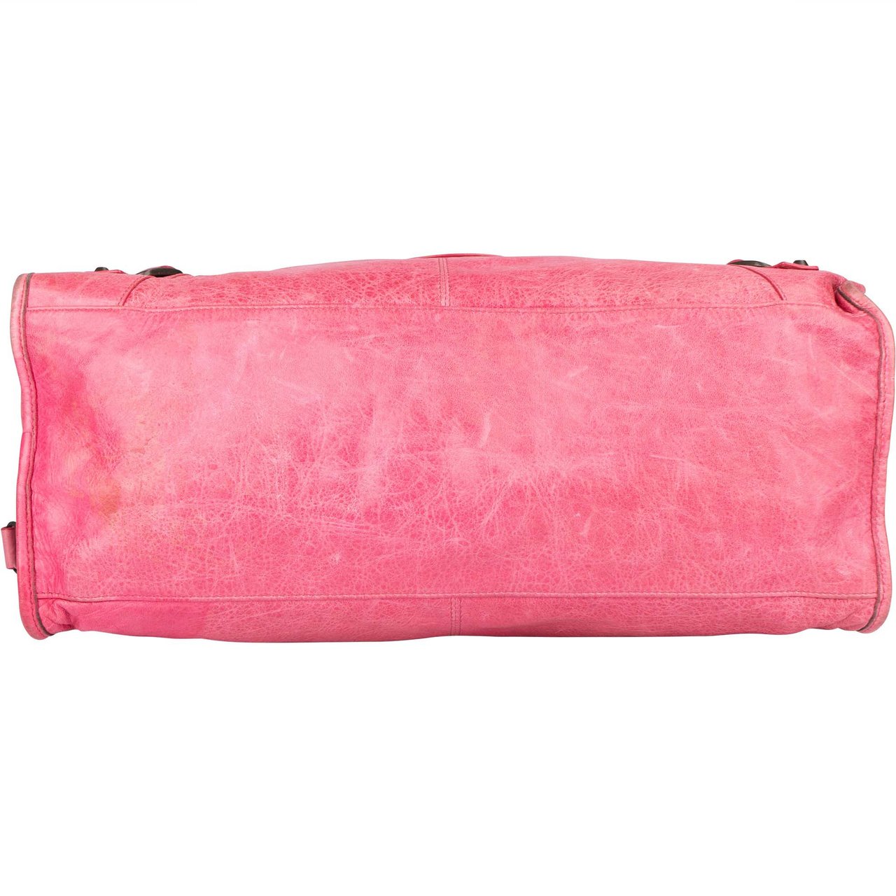 Balenciaga Balenciaga Pink Leather City Handbag Roze