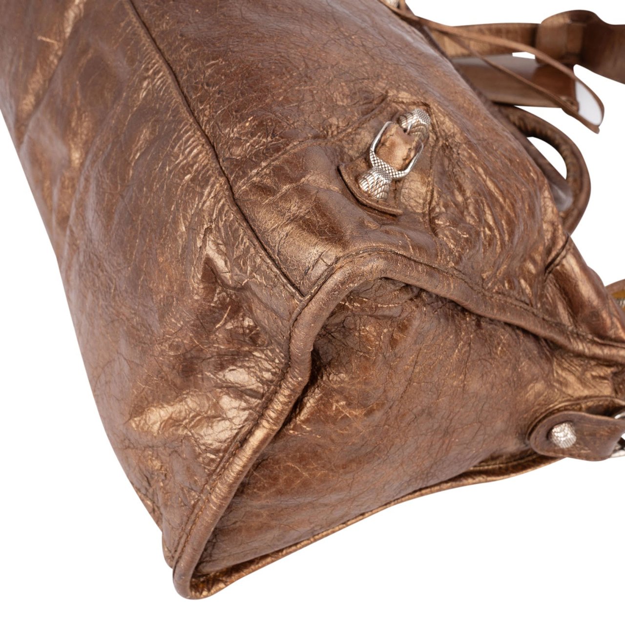 Balenciaga Leather City Handbag Divers