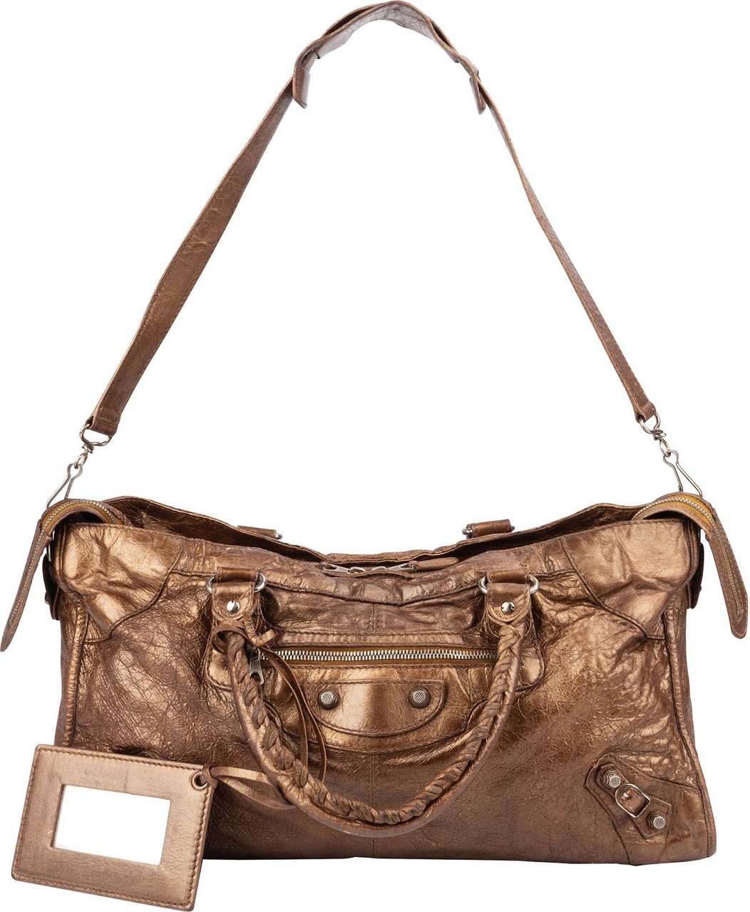 Balenciaga Leather City Handbag Divers
