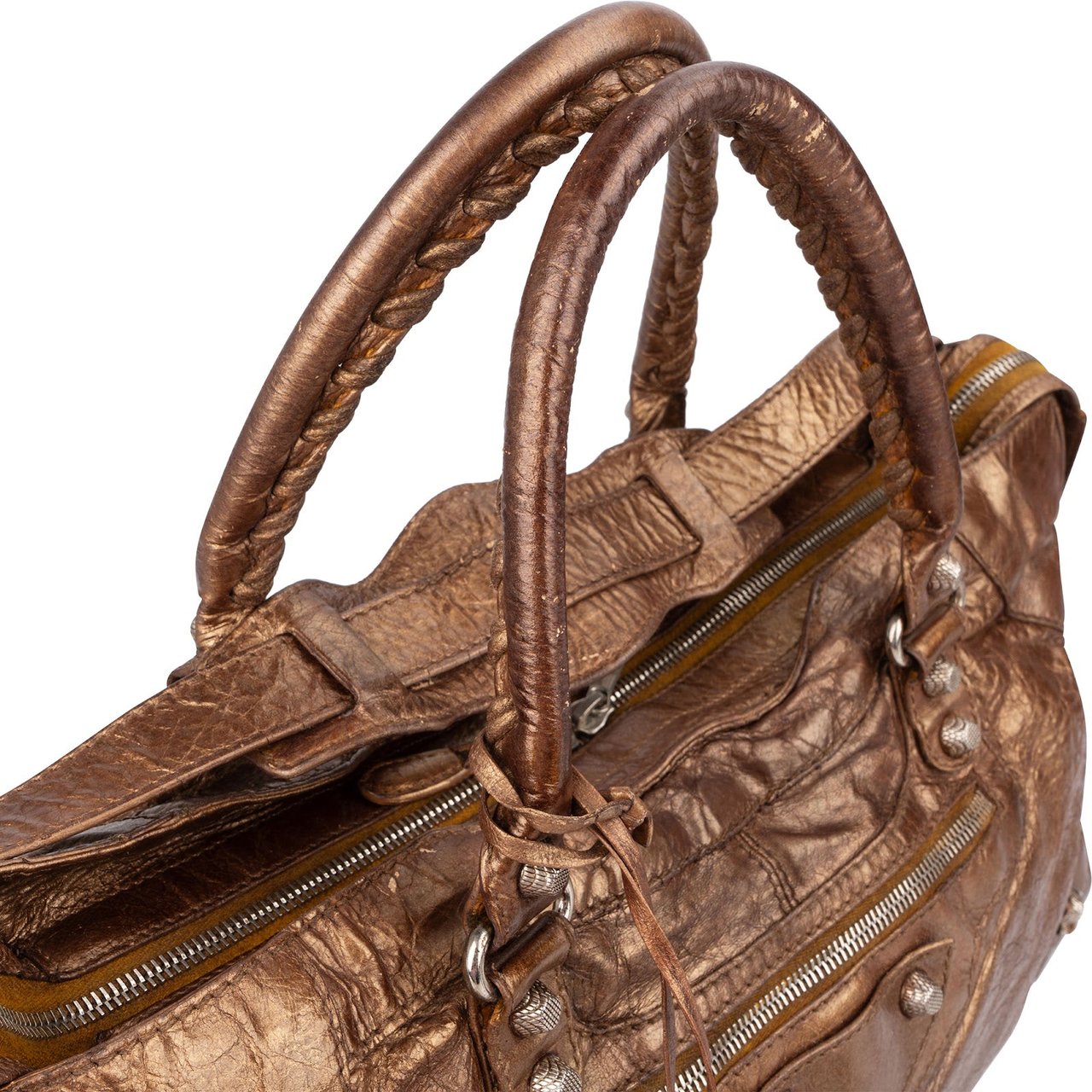 Balenciaga Leather City Handbag Divers