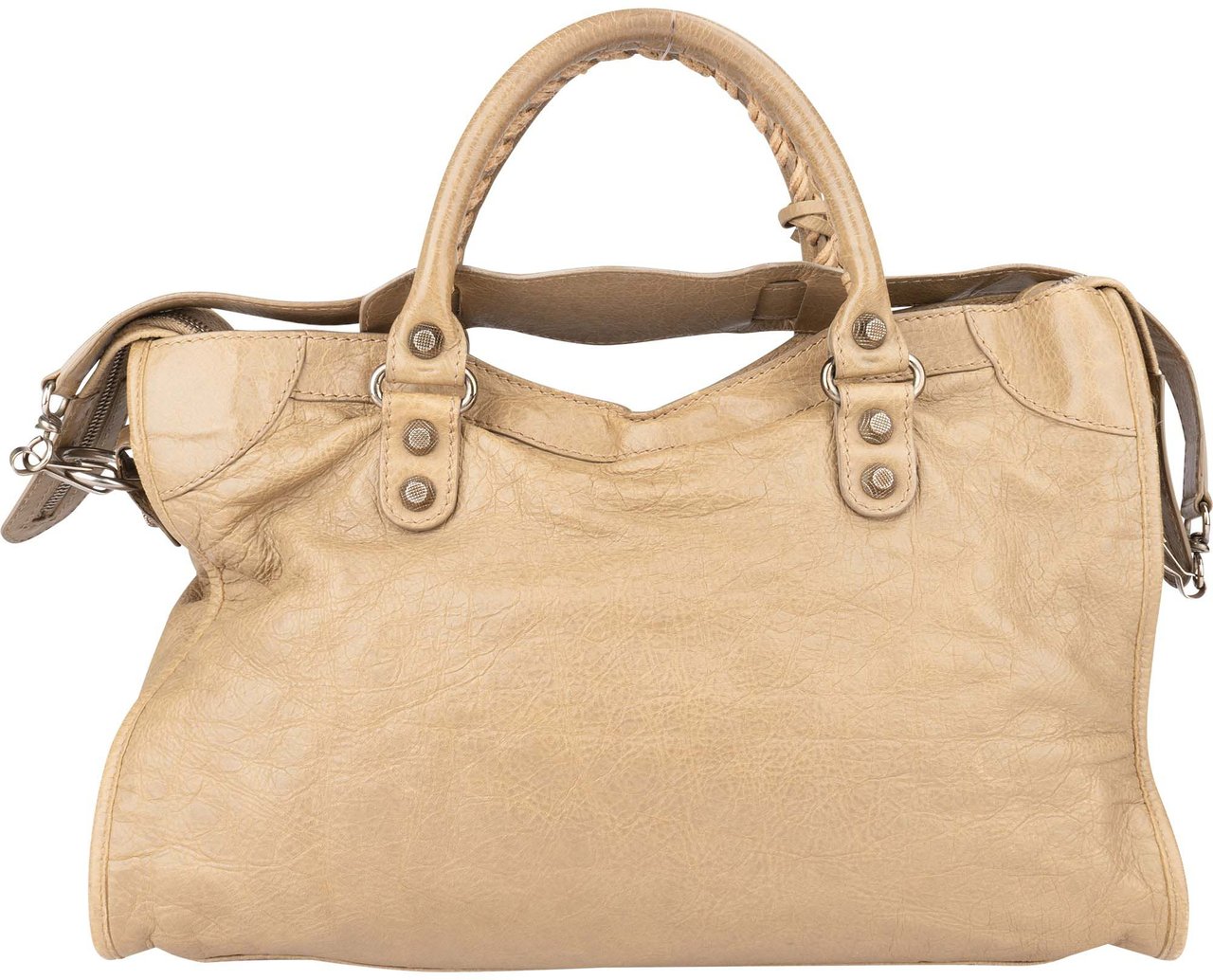 Balenciaga Balenciaga Beige Leather City Handbag Beige