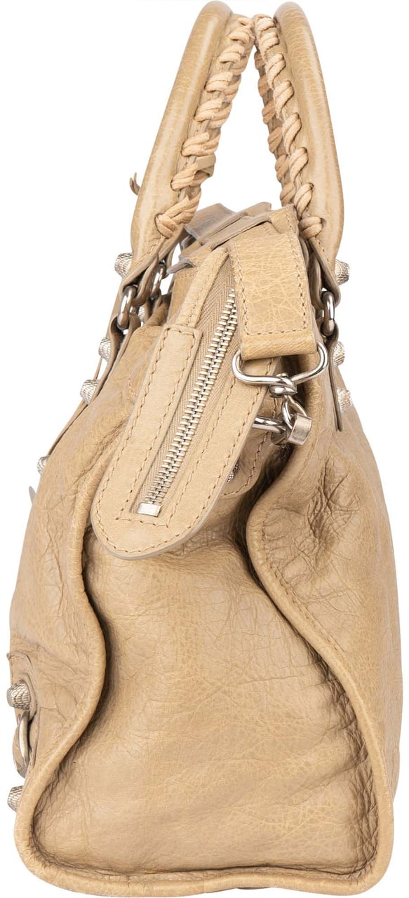 Balenciaga Balenciaga Beige Leather City Handbag Beige