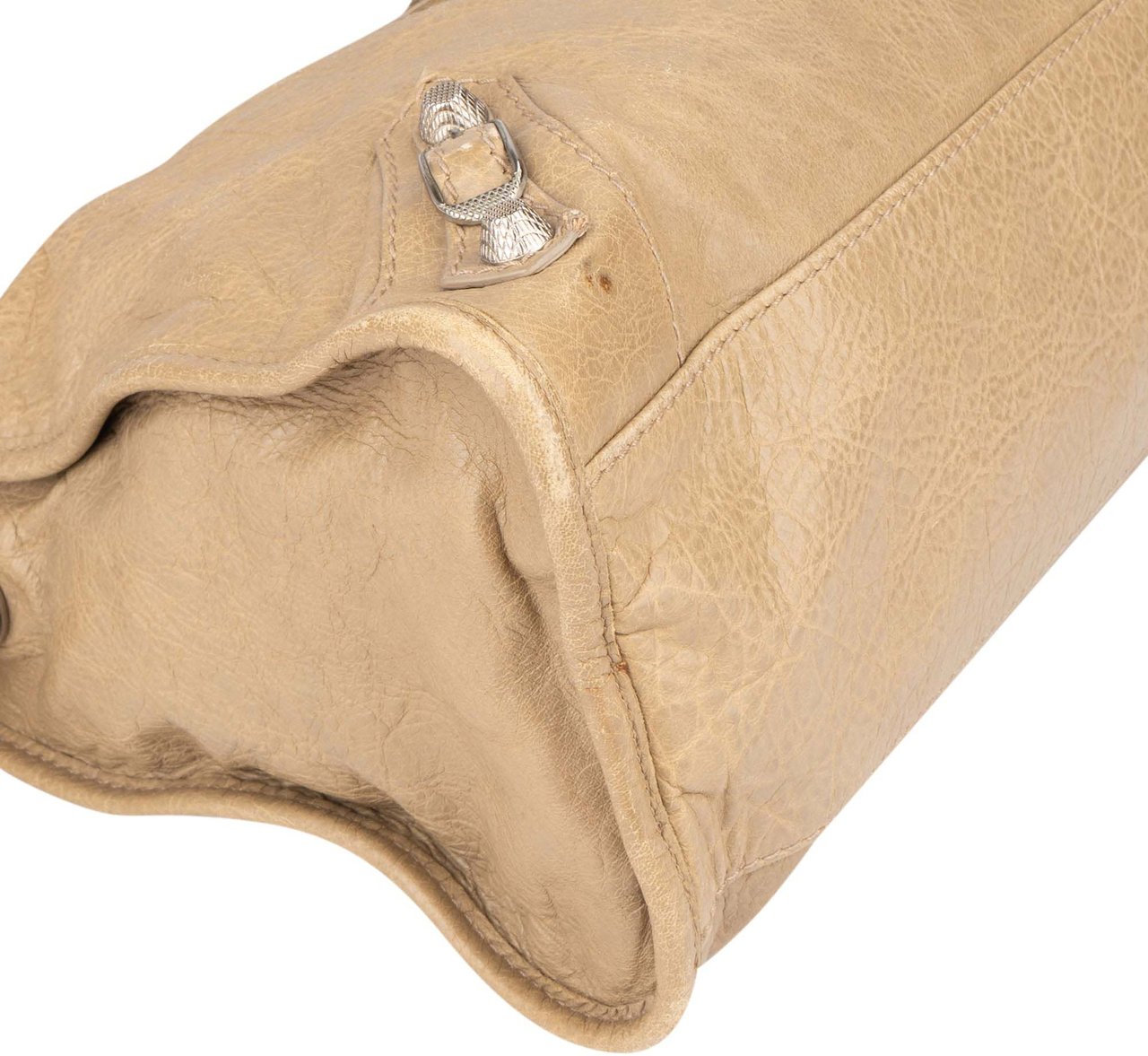 Balenciaga Balenciaga Beige Leather City Handbag Beige