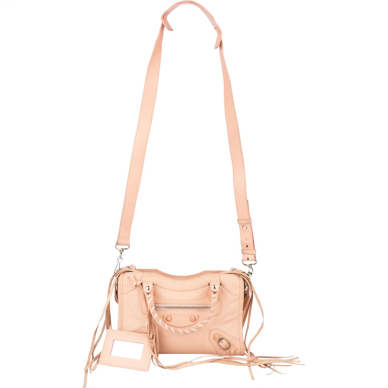 Balenciaga Leather City Mini Handbag Roze