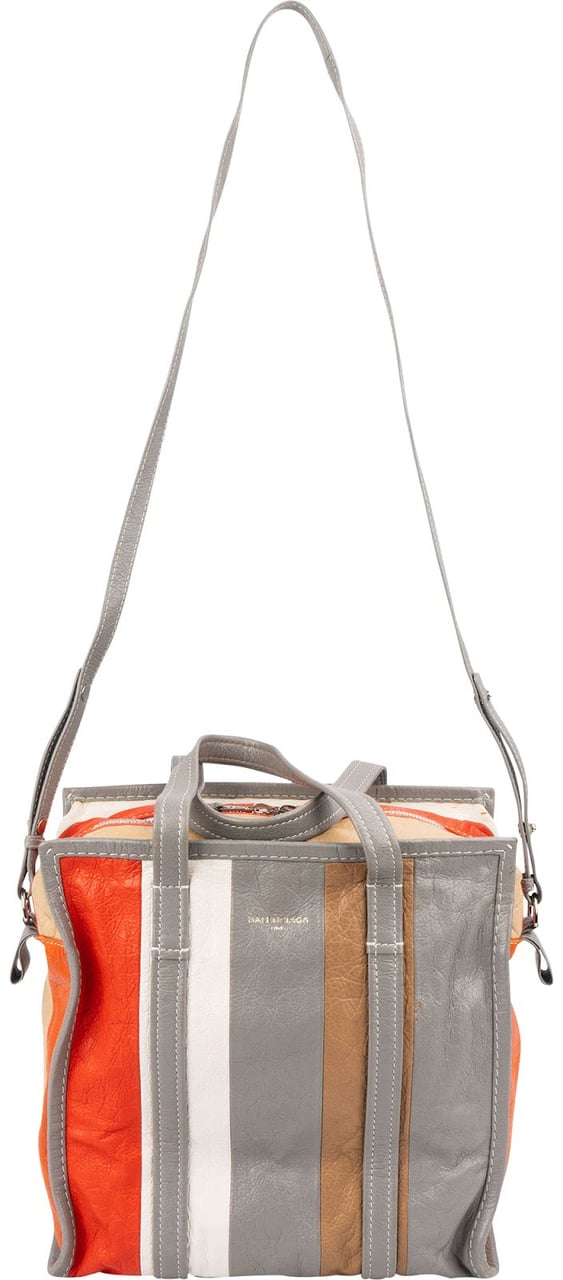 Balenciaga Leather Bazar Shopper Tote Handbag Divers