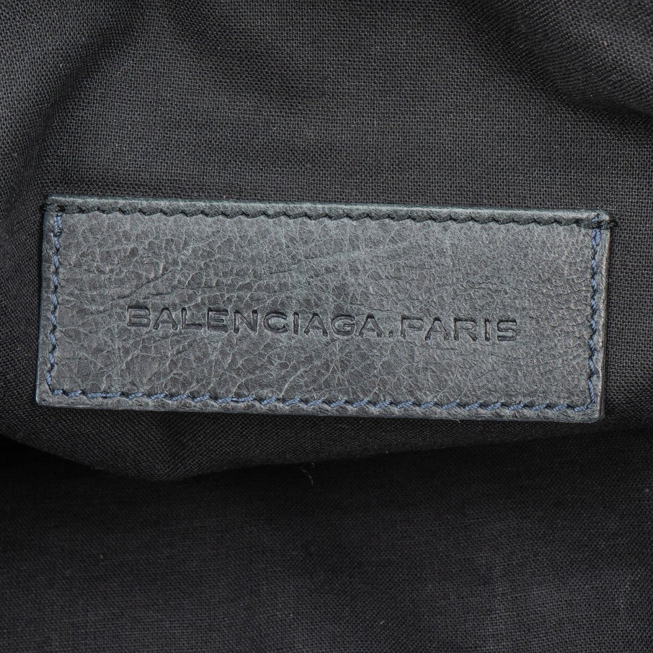 Balenciaga Dark Green Arena Leather City Pochette Clutch Divers