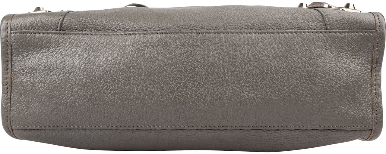 Balenciaga Classic Grey Leather City Handbag Divers