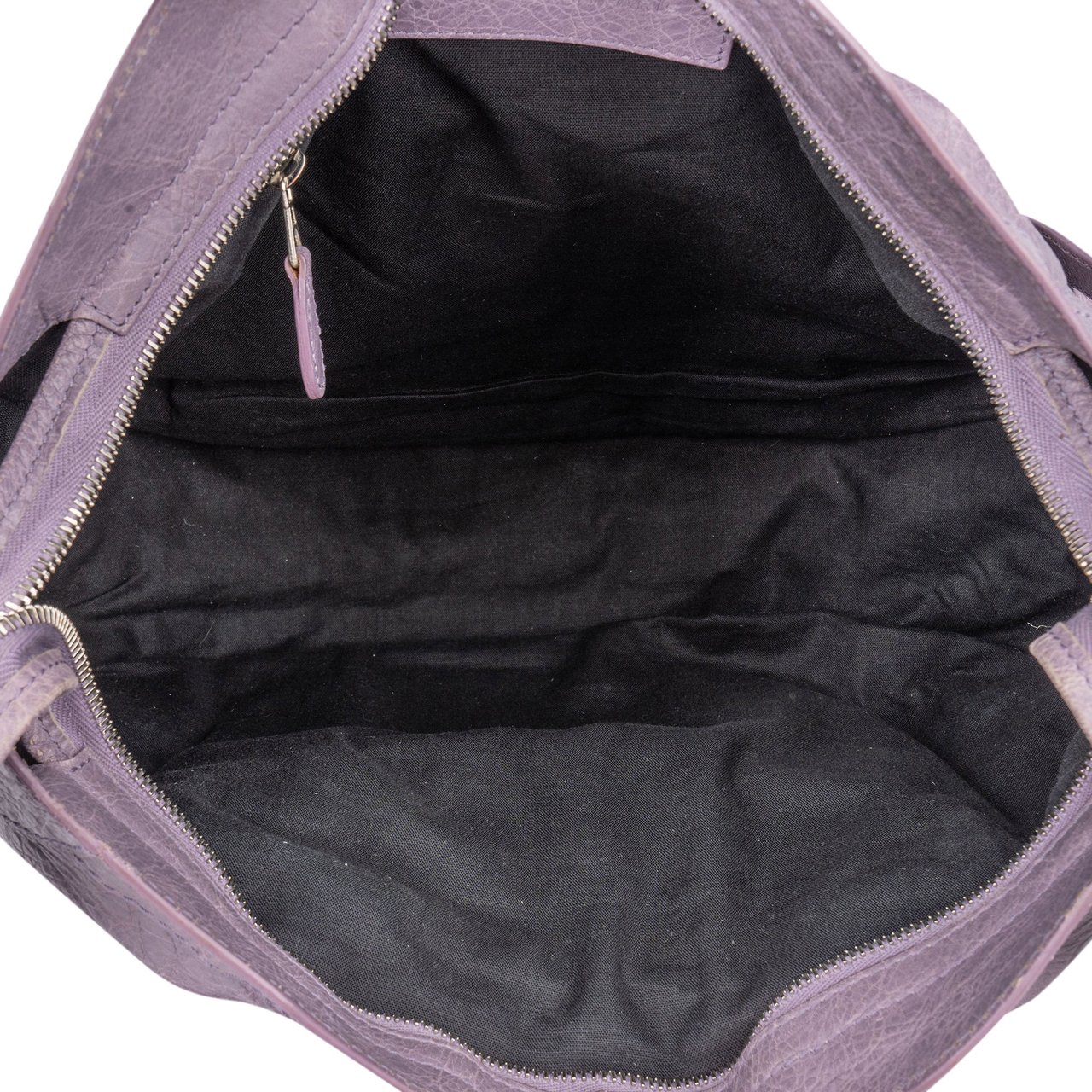 Balenciaga Balenciaga Leather City Handbag Paars
