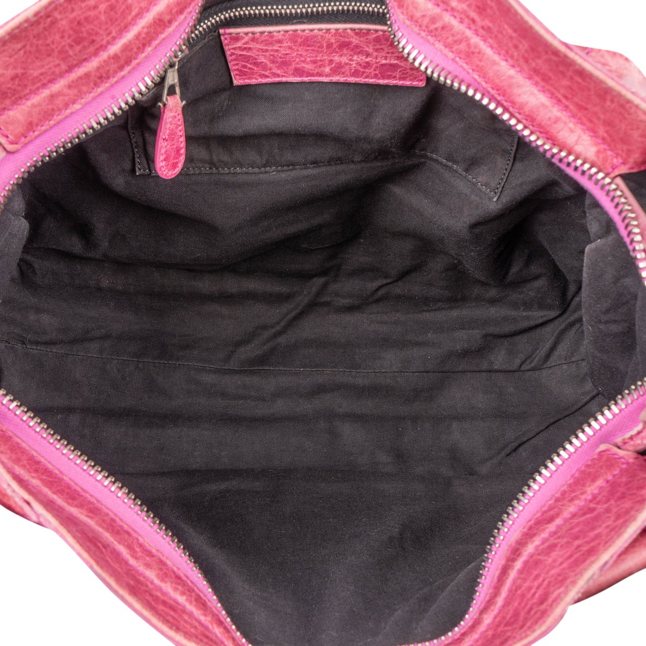 Balenciaga Balenciaga Pink Leather City Handbag Roze