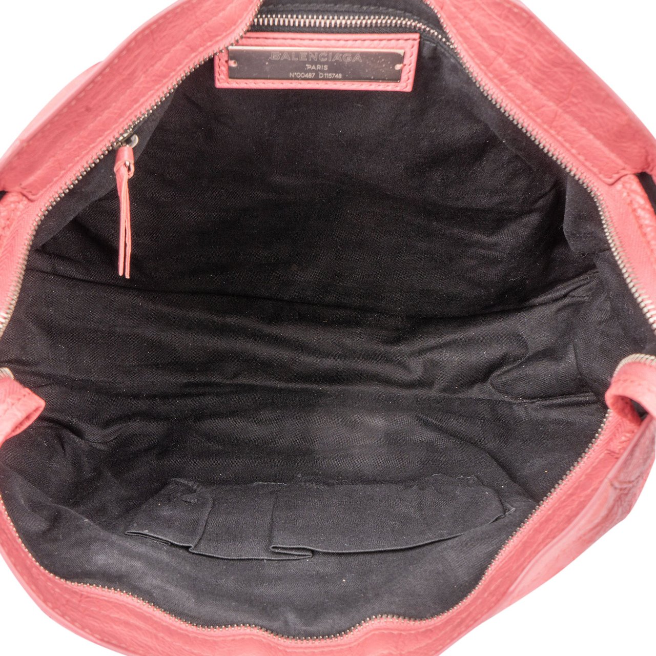 Balenciaga Balenciaga Pink Leather City Handbag Roze