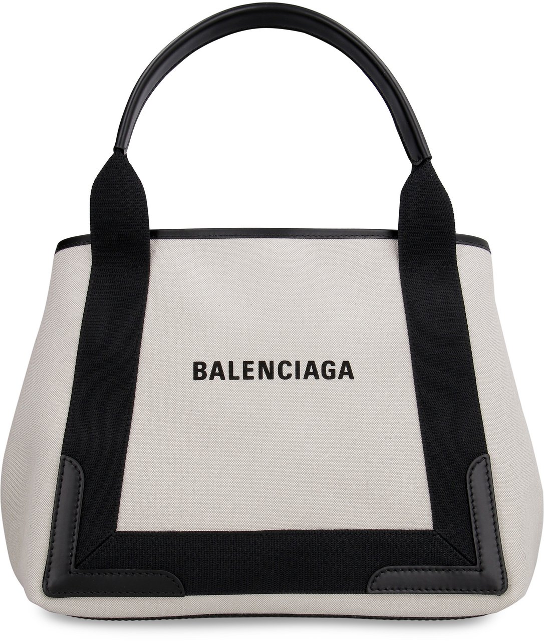 Balenciaga Cabas canvas tote bag Zwart
