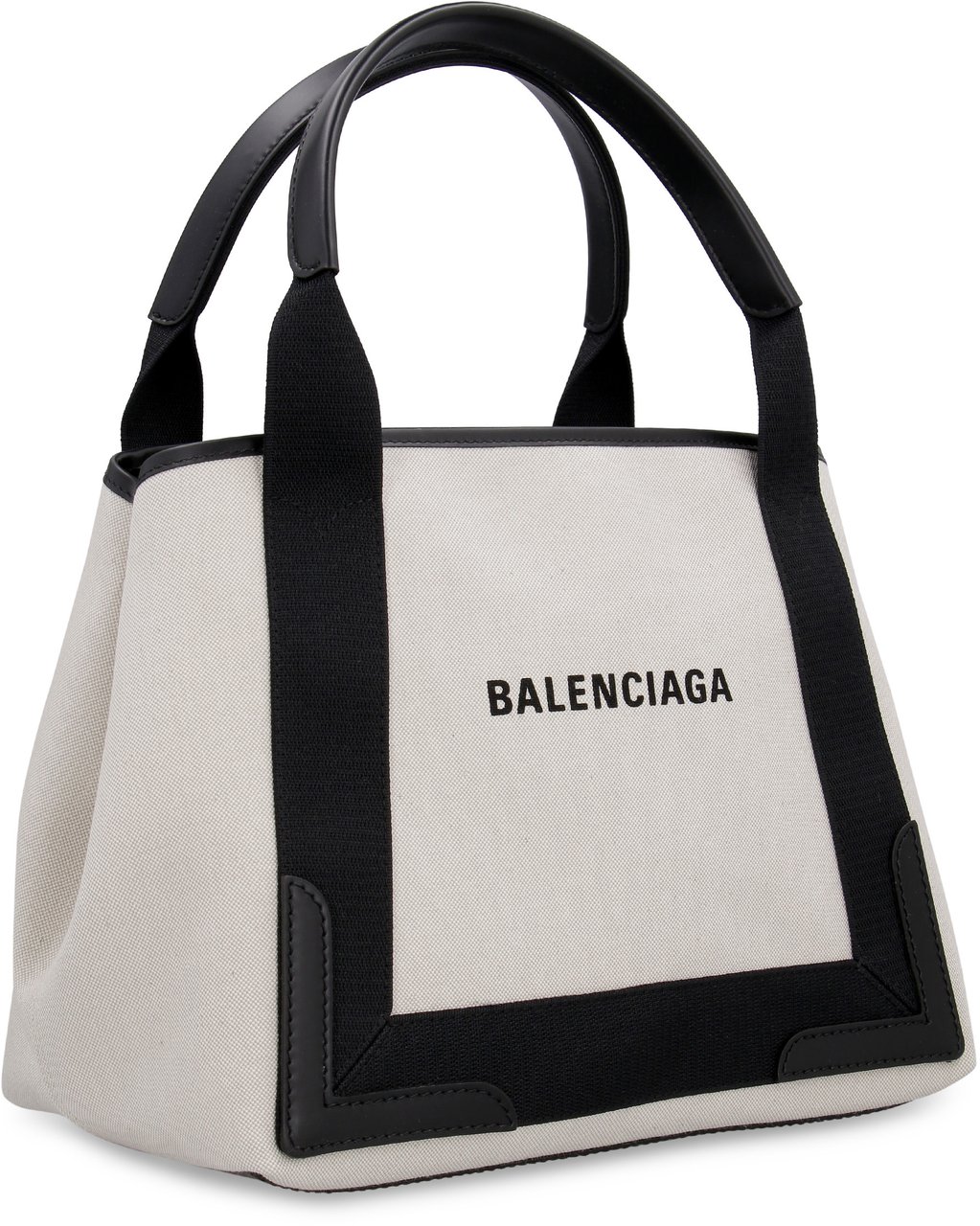 Balenciaga Cabas canvas tote bag Zwart