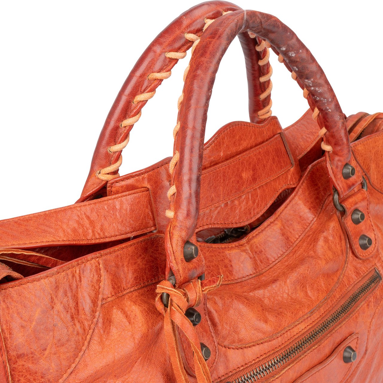 Balenciaga Balenciaga Classic City Handbag Oranje