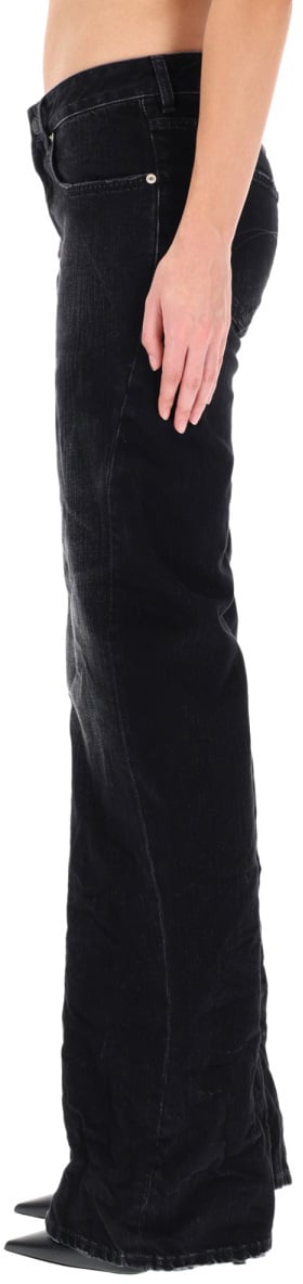 Balenciaga WIDE LEG PANTS Zwart