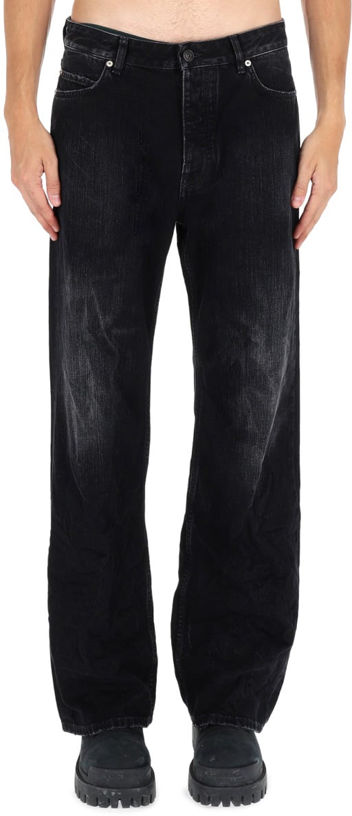 Balenciaga DECONSTRUCTED JEANS Zwart