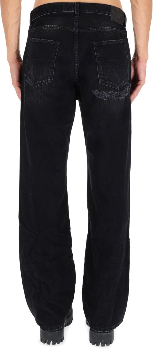 Balenciaga DECONSTRUCTED JEANS Zwart