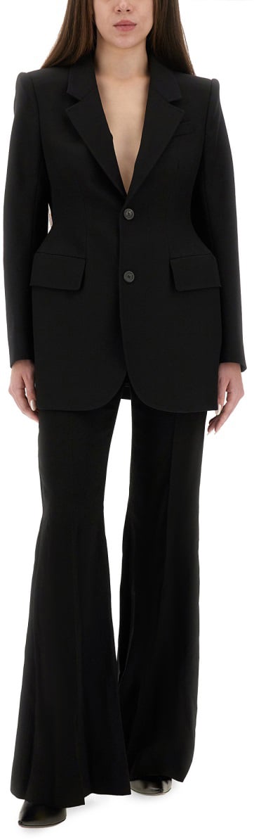 Balenciaga "HOURGLASS" JACKET Zwart
