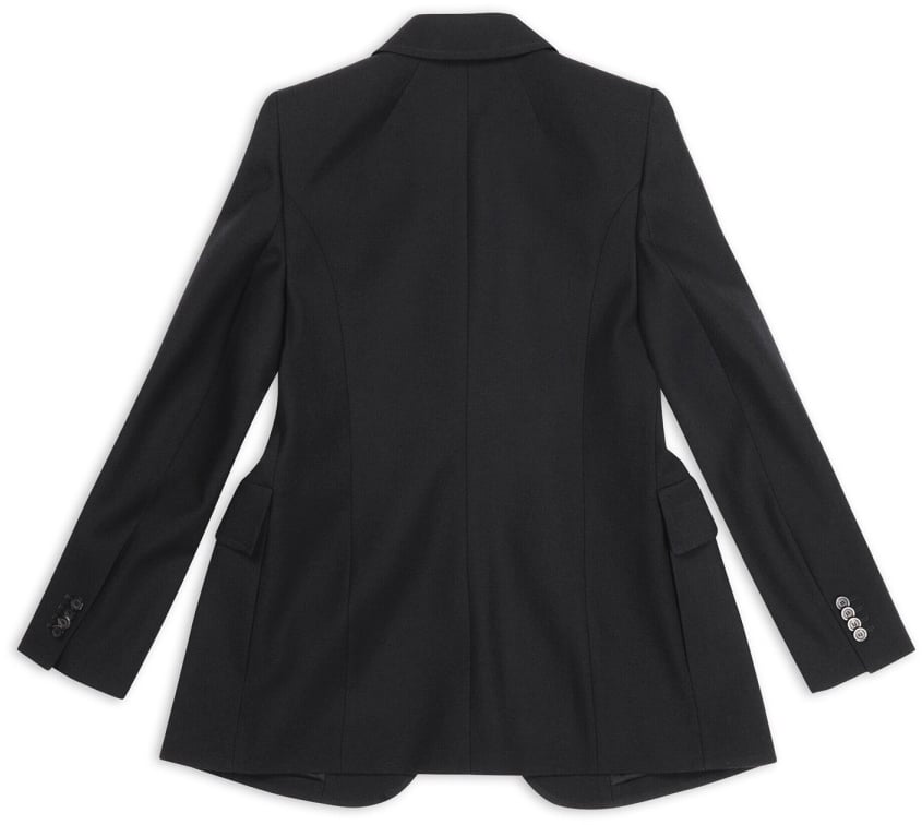 Balenciaga "HOURGLASS" JACKET Zwart