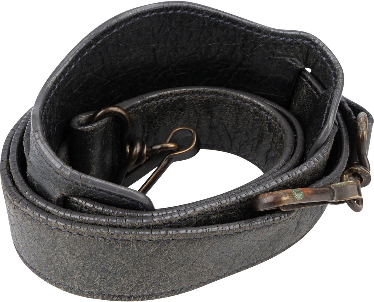 Balenciaga Balenciaga Classic Leather City Long Bags Strap Zwart