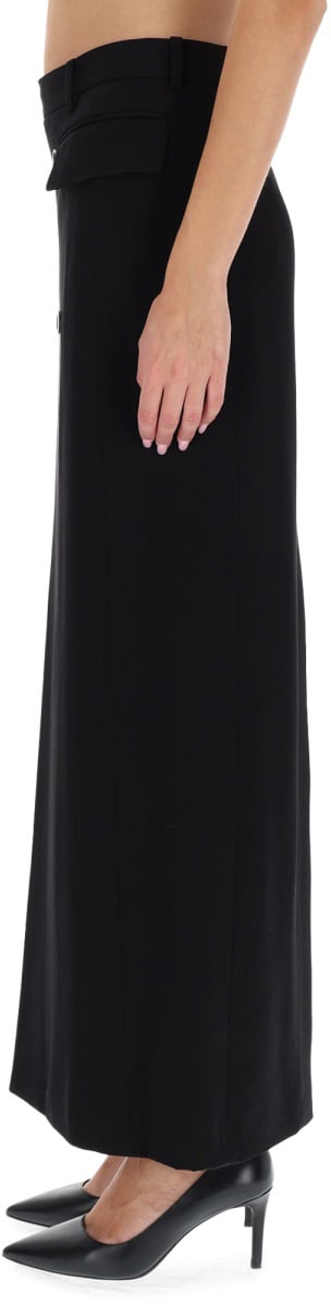 Balenciaga LONG SARTORIAL SKIRT Zwart