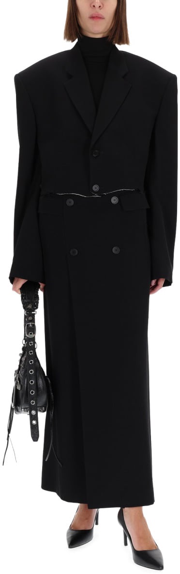 Balenciaga LONG SARTORIAL SKIRT Zwart