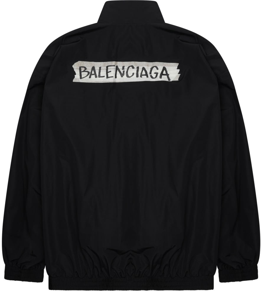 Balenciaga "MASKING TAPE" JACKET Zwart