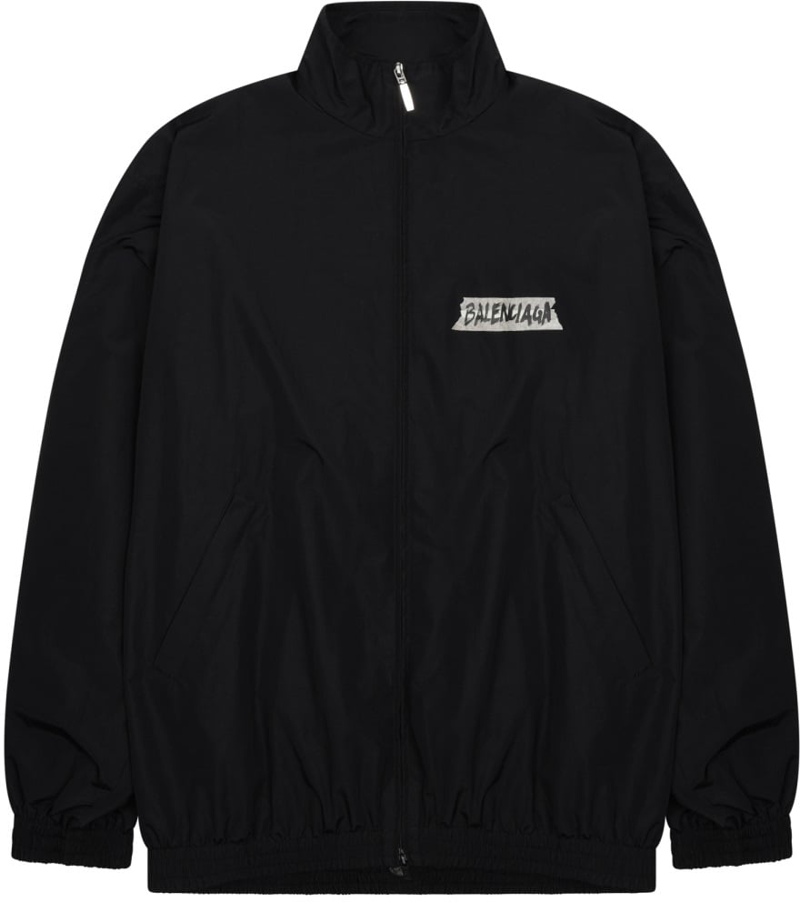 Balenciaga "MASKING TAPE" JACKET Zwart