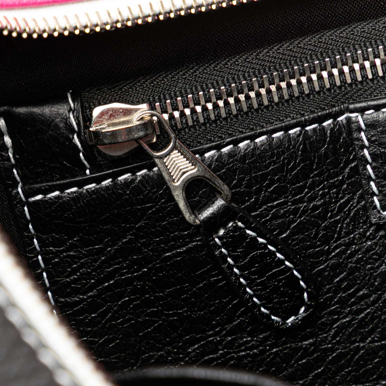 Balenciaga S Lambskin Bazar Shopper Satchel Roze