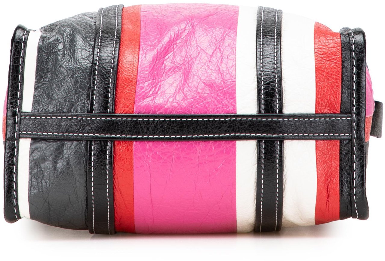 Balenciaga S Lambskin Bazar Shopper Satchel Roze