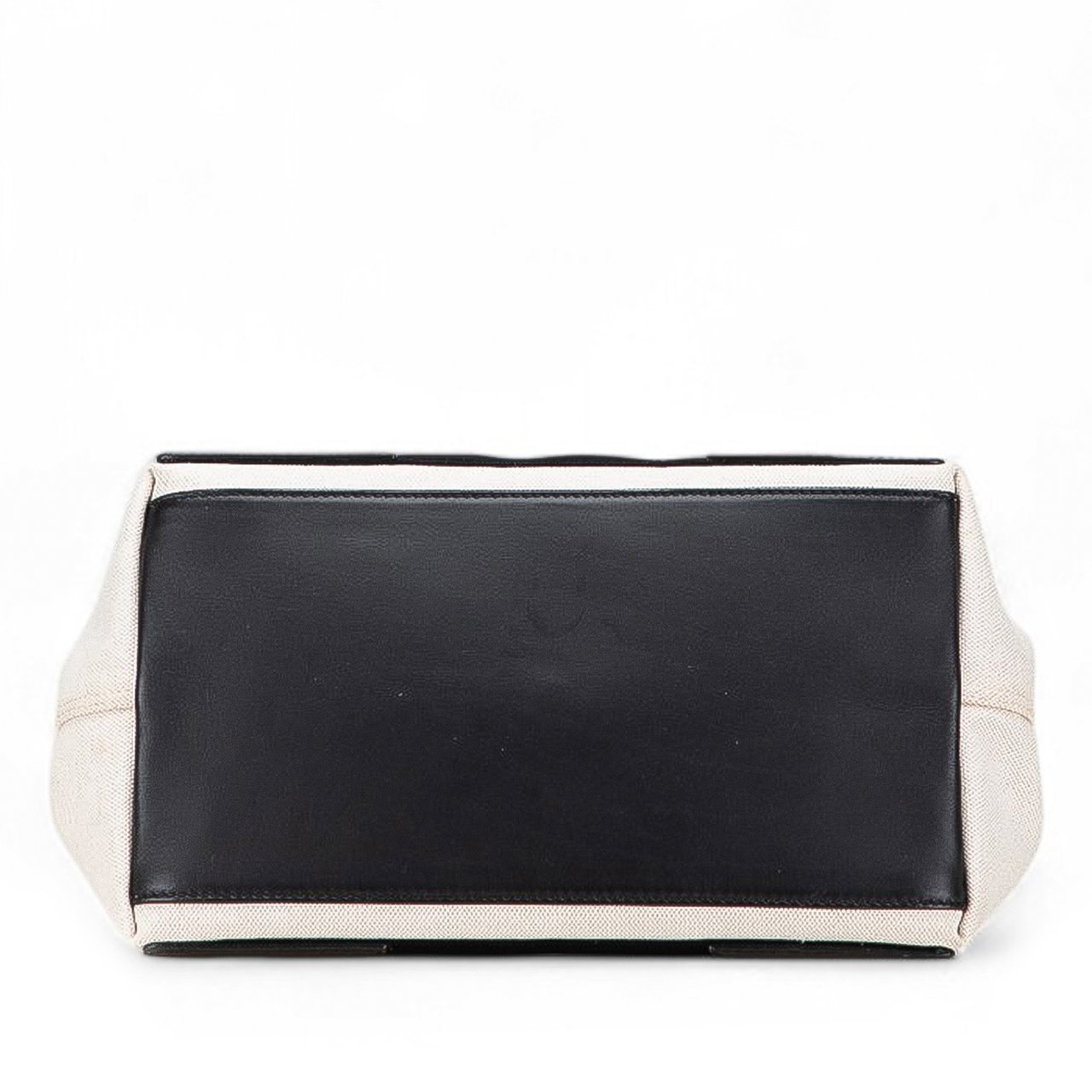 Balenciaga Canvas Navy Cabas Tote S Wit