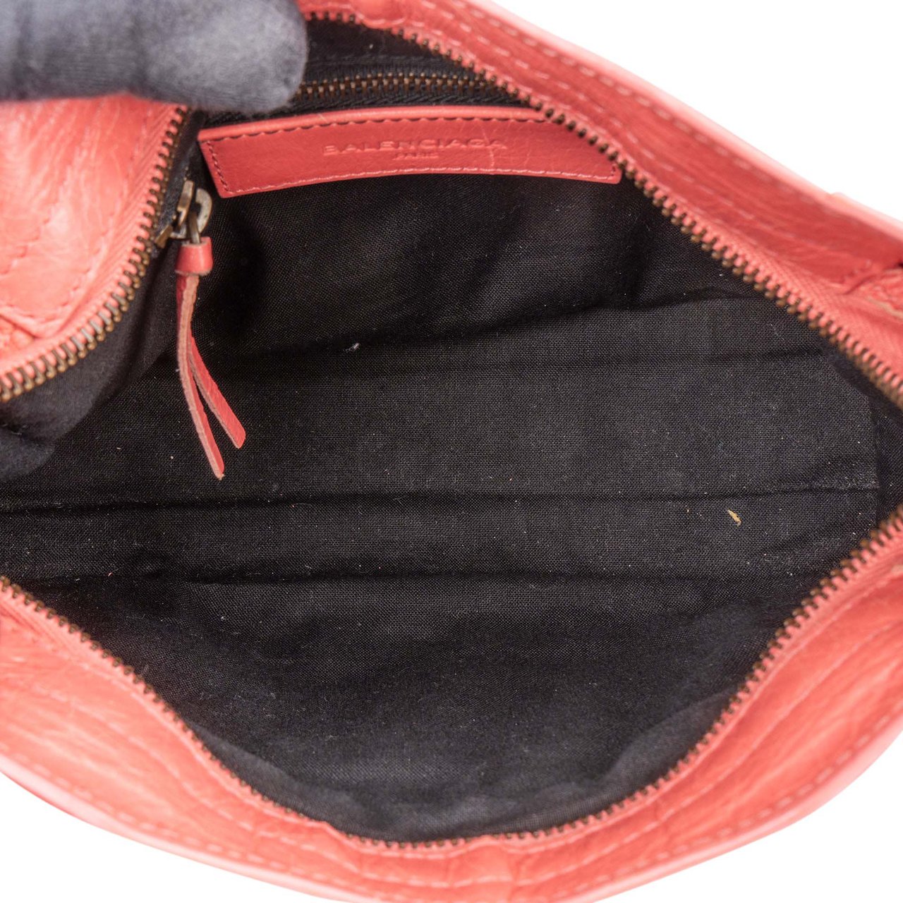 Balenciaga Balenciaga Pink Leather Mini City Handbag Roze