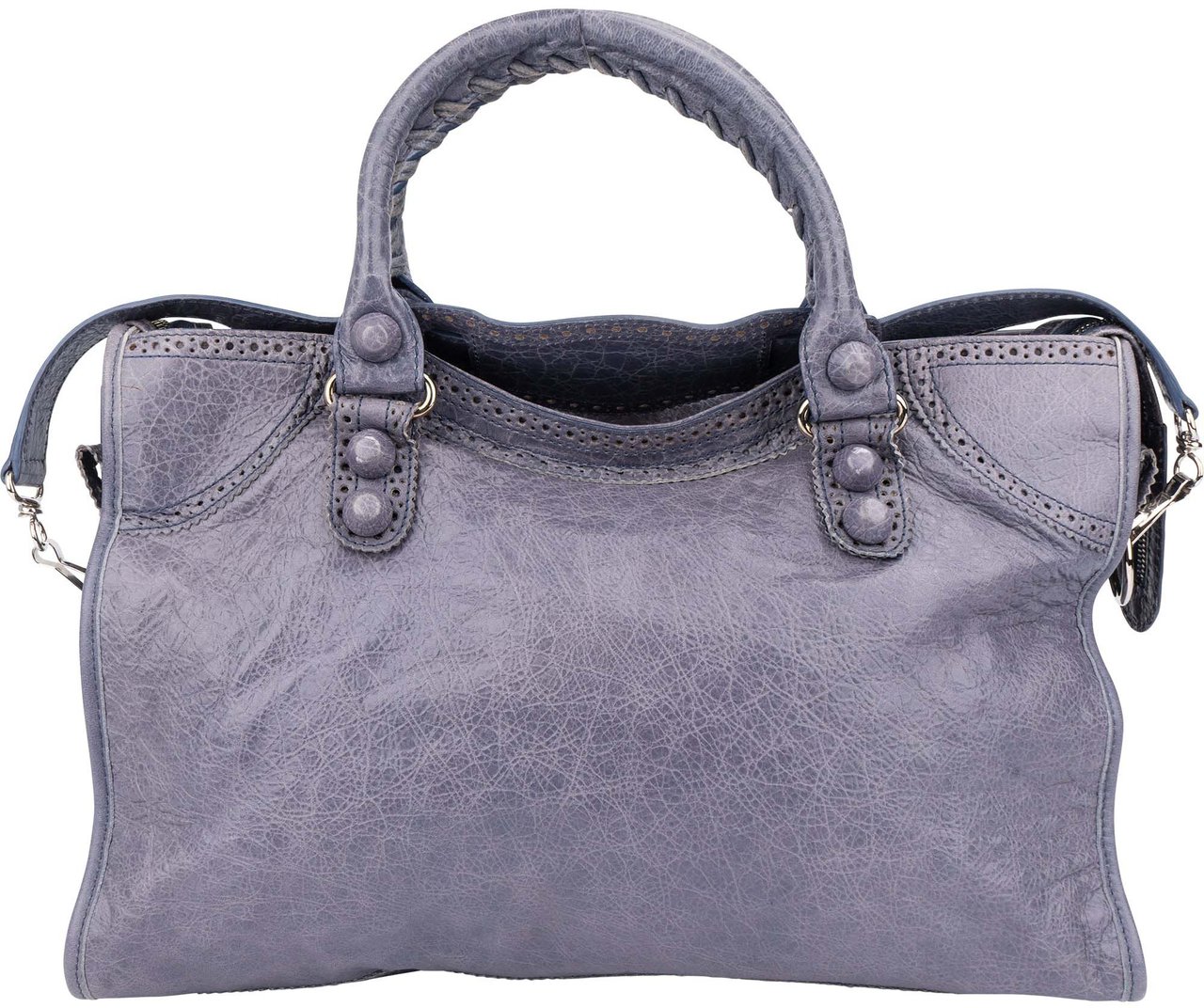 Balenciaga Balenciaga Classic Lilac Leather City Handbag Paars